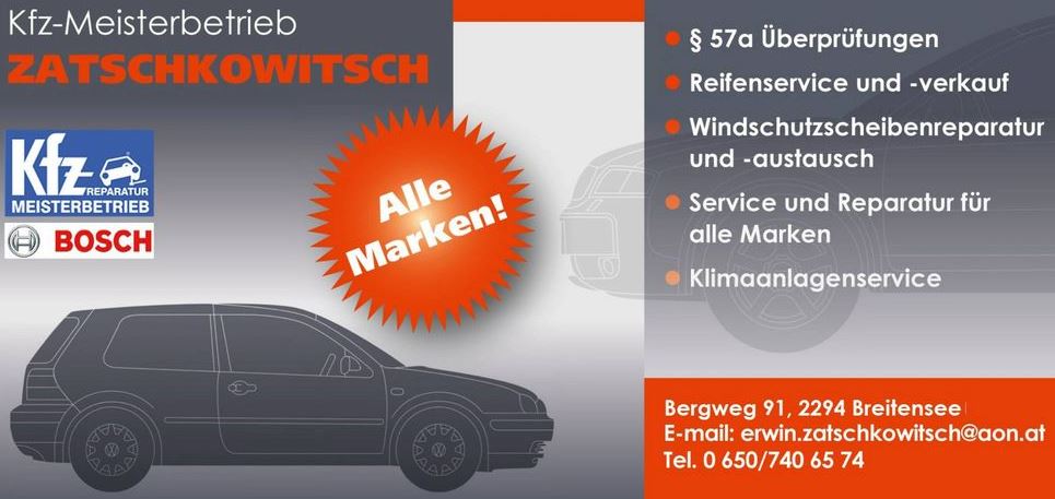 KFZ Meisterbetrieb Zatschkowitsch KFZ Meisterbetrieb Zatschkowitsch